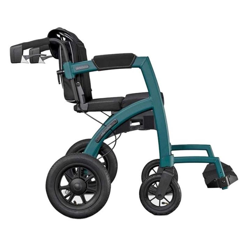 Lichtgewicht rollator en rolstoelpakket - Rollz motion performance jungle green {{ variant_name }} {{ option1 }} {{ option2 }} kopen bij Hulpmiddeldiscounter