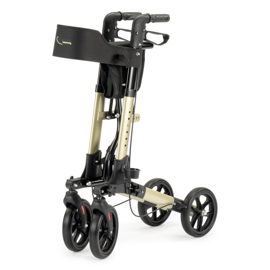 City rollator – opvouwbaar champagne {{ variant_name }} {{ option1 }} {{ option2 }} kopen bij Hulpmiddeldiscounter