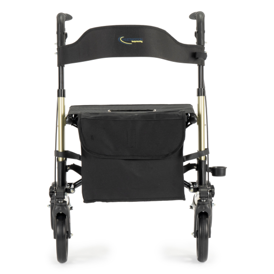 City rollator – opvouwbaar champagne {{ variant_name }} {{ option1 }} {{ option2 }} kopen bij Hulpmiddeldiscounter