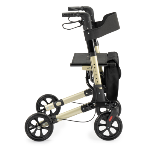 City rollator – opvouwbaar champagne {{ variant_name }} {{ option1 }} {{ option2 }} kopen bij Hulpmiddeldiscounter