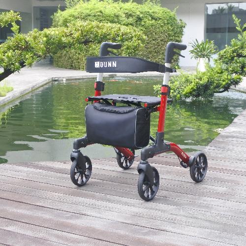 Opvouwbare rollator Brooklyn – lichtgewicht & compact {{ variant_name }} {{ option1 }} {{ option2 }} kopen bij Hulpmiddeldiscounter