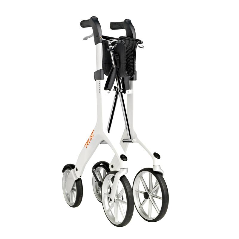 Lichtgewicht Rollator Let's Fly Out Met Tasje {{ variant_name }} {{ option1 }} {{ option2 }} kopen bij Hulpmiddeldiscounter