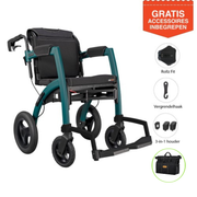 Rollz Motion rollator en rolstoel met gratis accessoires inbegrepen
