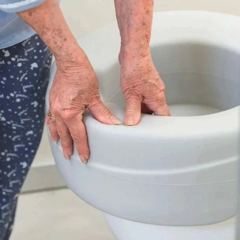 Toiletverhoger 11 cm - Lichtgrijs Contact Plus {{ variant_name }} {{ option1 }} {{ option2 }} kopen bij Hulpmiddeldiscounter