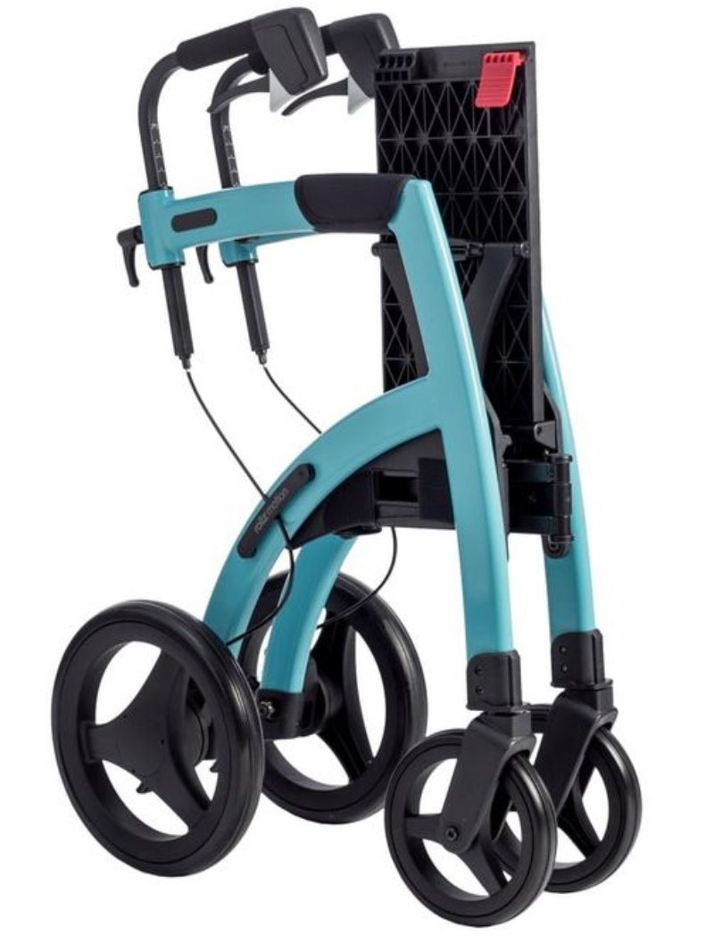 Lichtgewicht Rollator Rollz Motion 2 - 3-in-1 Rollator en Rolstoel - Island Blue {{ variant_name }} {{ option1 }} {{ option2 }} kopen bij Hulpmiddeldiscounter