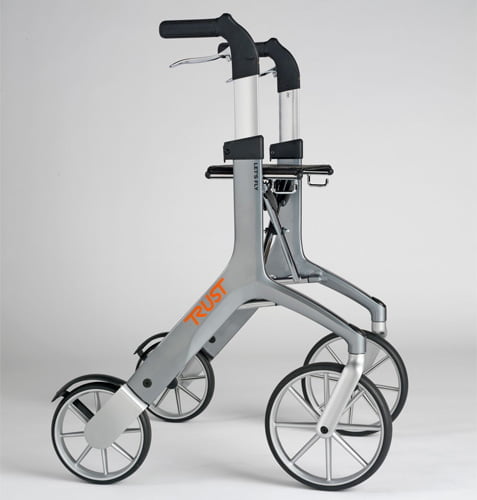 Lichtgewicht Rollator Let's Fly Out Met Tasje {{ variant_name }} {{ option1 }} {{ option2 }} kopen bij Hulpmiddeldiscounter